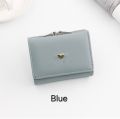 Women's Heart Pattern Storage Wallet | Compact PU Mini Wallet | Coin Purse. 