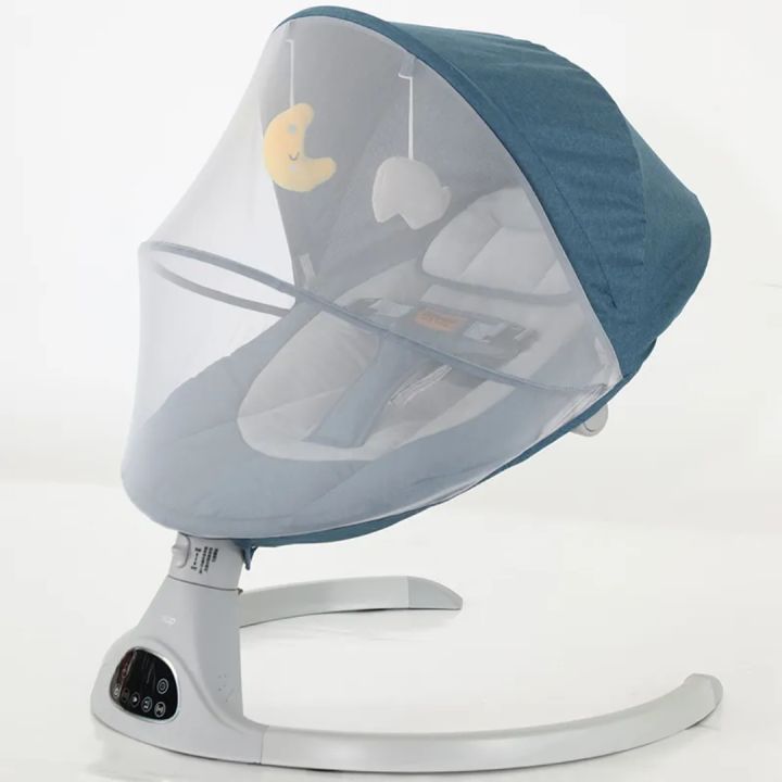 Baby Cradle Electric Large Space Baby Electric Rocking Chair Smart ...