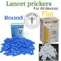 Lancet prickers, + alcohol swabs  25/50/100 , Lancing device prickers,accu chek softclix, blood glucose lancet prickers for sugar checking, needles for sugar machine, needles for glucometer sugar check, needle sticks, needls ,. 