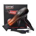Gemei GM-1719 1800W Professional Hair Dryer 2 Heat & Speed Settings Concentrator Nozzle Hot & Cold Air Styling Tool for Smooth Frizz-Free Hair. 