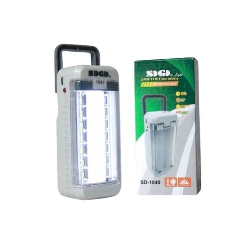 SD-1040 SDGD LED Emergency Rechargeable LAMP Light.