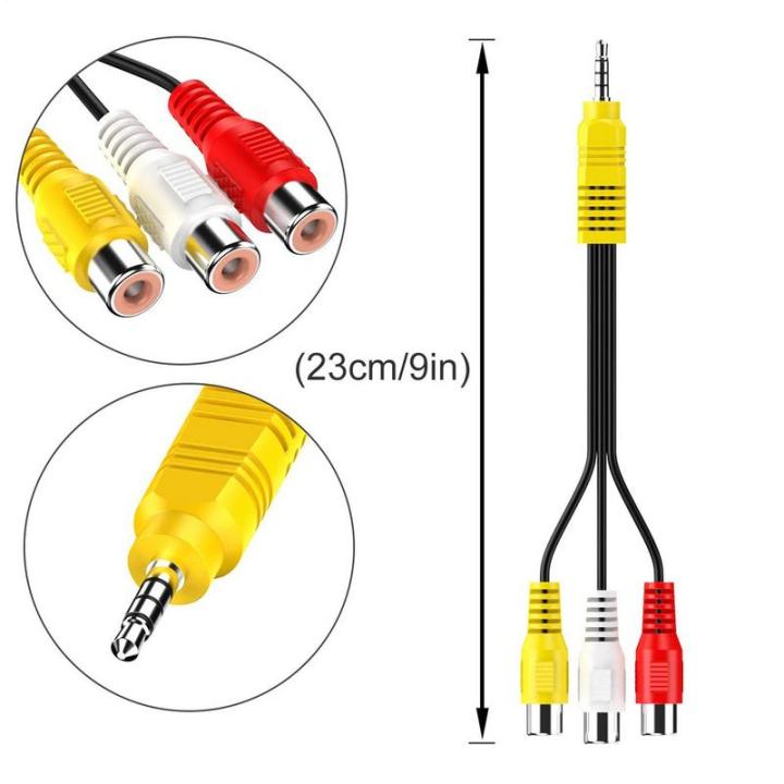ForTCL%20Dedicated%203.5mm%20Jack%20Plug%20RCA%20Cable%203.5%20Aux%20Male%20To%203%20RCA%20Female%20Adapter%20Mini%20Aux%20Stereo%20Audio%20Video%20AV%20Adapter%20Cables%20-%20Image%206