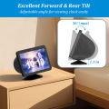 SPORTLINK Table Holder for Echo Show 8 3rd Generation 2023 Magnetic Stand Adjustable Tilt Angle Anti Slip Base Accessories Black.