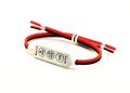 DC 5V 12v  24V Mini Led Controller Dimmer Flasher Blinker Driver to Control Single Color Led Strip Light. 