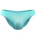 2PCS Men's Underpants Ice Silk Breathable  Thin U Convex Transparent One Piece Low Waist Triangle Shorts Head. 