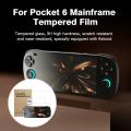9H Hardness Tempered Glass For Retroid Pocket 6 5.5" Screen Protector Anti Scratch HD Film For Retroid Pocket 6 Game Machine.