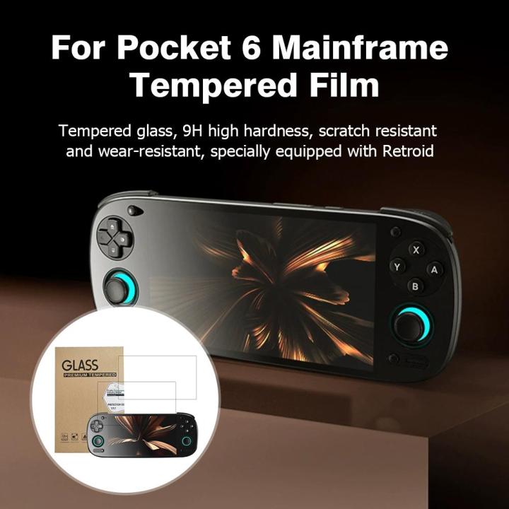 9H%20Hardness%20Tempered%20Glass%20For%20Retroid%20Pocket%206%205.5"%20Screen%20Protector%20Anti%20Scratch%20HD%20Film%20For%20Retroid%20Pocket%206%20Game%20Machine%20-%20Image%204