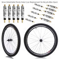 5-1000Pcs Detachable Presta Bicycle Valve Core Replacement Brass CNC FV MTB Road Bike Tire Tubes Service Parts Repair Tools. 