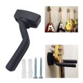 Guitar Wall Mount Hanger Black Guitar Hanger Wall Hook for All Size Guitars Bass Mandolin Banjo Ukulele. 