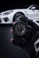 Wheel Style Sports Car Rim Watch for Men | Luxury Alloy Dial Design (Non-Rotating) with Stainless Steel & Leather Straps – Creative Fashion Watch for Boys & Men in Pakistan. 