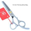6.0" Hair Scissors Set for Salon Hairdressing Thinning Shears JP440C Barber Cutting Scissor Hairdersser's Hair Clippers A0145A. 