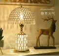 Crystal Lamp Bedroom Light Luxury Romantic European Home Warm Wedding Simple Modern Creative Wedding Room Bedside Lamp.