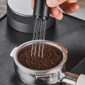 WDT Tool Espresso Coffee Stirrer Needle with 8 Needles Magnetic Absorption Stand Barista Coffee Stirring Distribution Tool With. 
