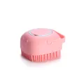 Pet Bathing Brush Soft Silicone Massager Shower Gel Bathing Brush Clean Tools Comb Dog Cat Cleaning Grooming Supplies. 