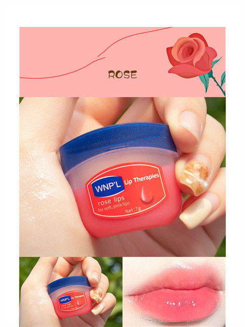 WNP'L%20Lip%20Therapy%20Lip%20Balm%20Avocado,%20Honey%20Peach,%20Honey%20,%20Sakura%20,%20vaseline,%20Rose%20-1pcs%20-%20Image%205