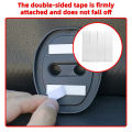 PINMOAP Silicone Car Door Lock Protective Cover Thickened Anti Collision Adhesive Car Door Lock Buffer Shock Absorber Cover.