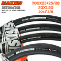 Maxxis detonator wire rim tire (training) silkworm protection Black choose size 700 × 23/25/28 and 20 × 1.50. 