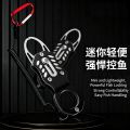 Mini fishing control device, multifunctional stainless steel fishing pliers, portable lure fishing tool, bass handling pliers. 