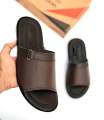 Pure Leather house slippers for Men-Leather chappal for Gents.. 
