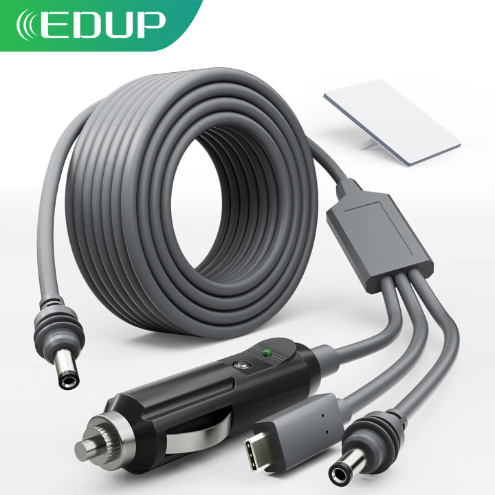 EDUP%20SK0101-5M%20Starlink%20Mini%20100W%203-in-1%20Power%20Cable%20Heavy%20Duty%20Stable%20Safe%20Efficient%205M%20Car%20Charger%20DC%20Cable%20Type-C%20to%20DC%20-%20Image%206