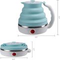 HIGH QUALITY Travel Portable Foldable Electric Kettle Collapsible Water Boiler For Coffee Tea Fast Water Boiling
Portable Electric Kettle, Travel Foldable Kettle with Silicone Electric Electric Kettle 600ML. 