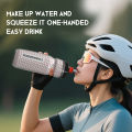 ThinkRider Bike Water Bottle 620ml/21oz Mountain Cycling Water Bottle PP5 Heat-And Ice-protected Bottle Outdoor Sports Cup. 