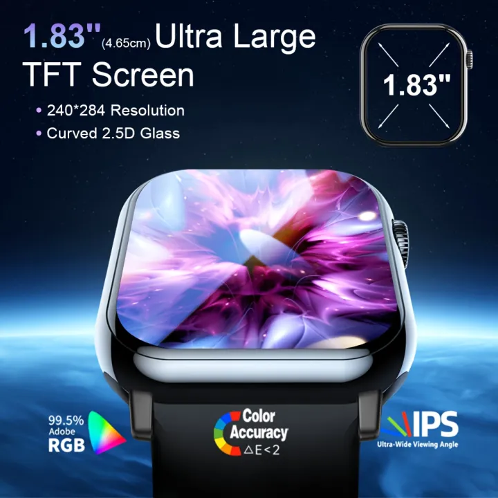 LAXASFIT%20Fashion%20Smart%20Watch%20Bluetooth%20Call%20Music%20Playback%20IP68%20Waterproof%20Fitness%20Tracking%20For%20Men%20and%20Women%20Smart%20Watch%20%20-%20Image%202