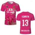 2025 JUL Maillot TOTO Et Ninetta Jersey Women Trendy Rap Culture Print T-shirts BreathShort Sleeved T-Shirt Women T-Shirt Jersey. 