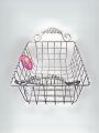 Stainless Steel Fruit Basket. 