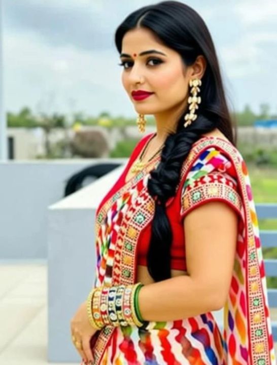 Bollywood%20Georgette%20Saree%20Women%20(Multicolor)%20-%20Image%209
