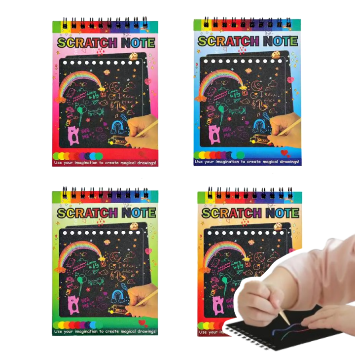 10x14%20cm%20rainbow%20scratch%20notebook%20with%20wooden%20scartch%20paper%20note%2010x14%20cm%20-%20Image%209