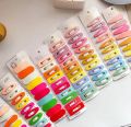10 pcs / card hair clips for girls women hair accessories kids plastic hair pins. 