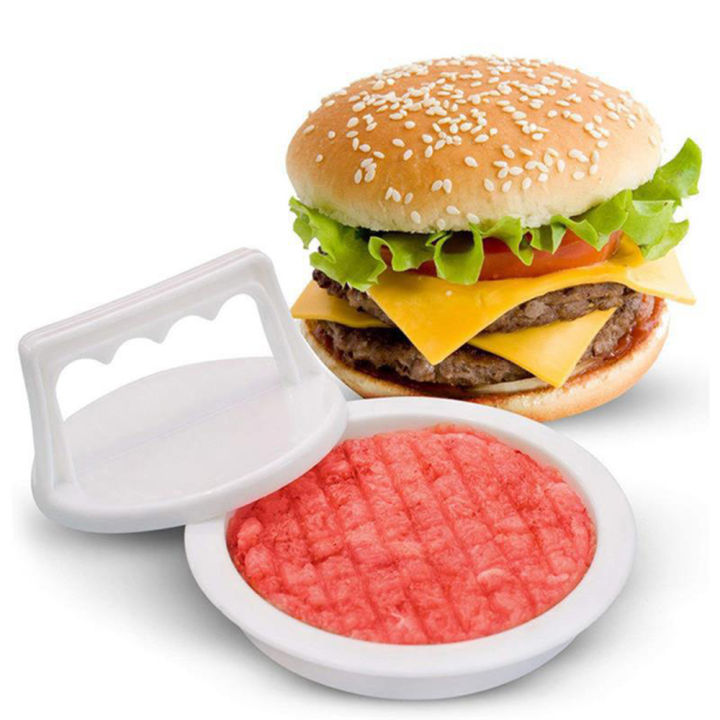 1pc Hamburger Press Stuffed Burger Press Plastic Meat Grill Party BBQ