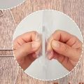 8pcs Acrylic Sewing Templates Clear Rulers Round Patterns Embroidery Drawing Template Quilt Stitch  for Cutting and Design. 