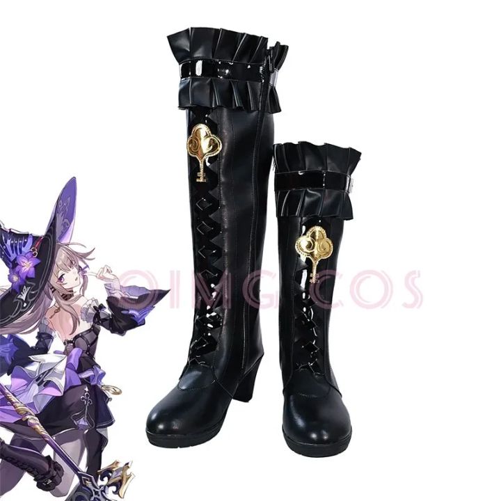 Honkai Star Rail Big Herta Cosplay Halloween for Men Shoes Game Anime Chinese Style