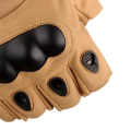 Tactical Hard Knuckle Half Finger Gloves Men   Combat Hunting Shooting Airsoft Paintball Police Duty Fingerless. 