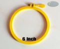 6 Inch Embroidery Cross Stitch Hoop Frame..