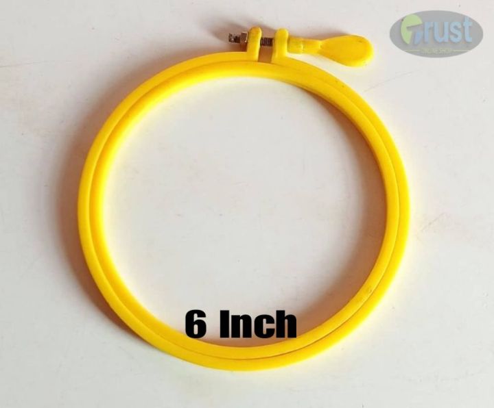 6 Inch Embroidery Cross Stitch Hoop Frame.