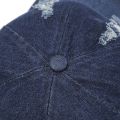 Holed Baseball Caps Vintage Washed Distressed Cap Fashion Sports Denim Hats Plain women Men Dad Caps. 