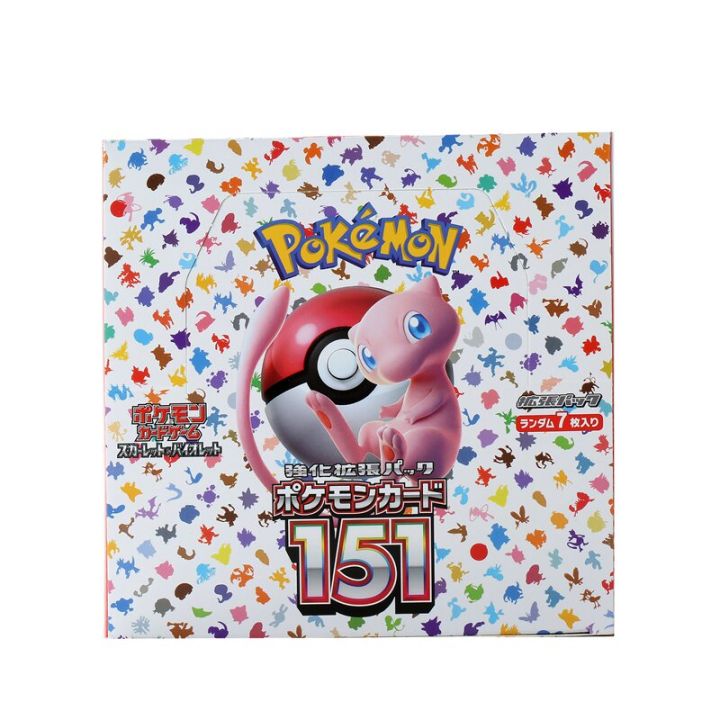 140pcs/Box%20Anime%20Pokemon%20Japan%20Version%20TCG%20Scarlet%20Violet%20151%20Classics%20Expansion%20Booster%20Box%20Pokemon%20Trade%20Card%2020%20Pack%20Cards%20-%20Image%202