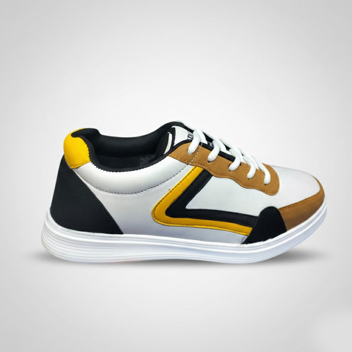 New Stylish Comfortable Sports Sneakers Stylish Lace up Trendy Shoes for man