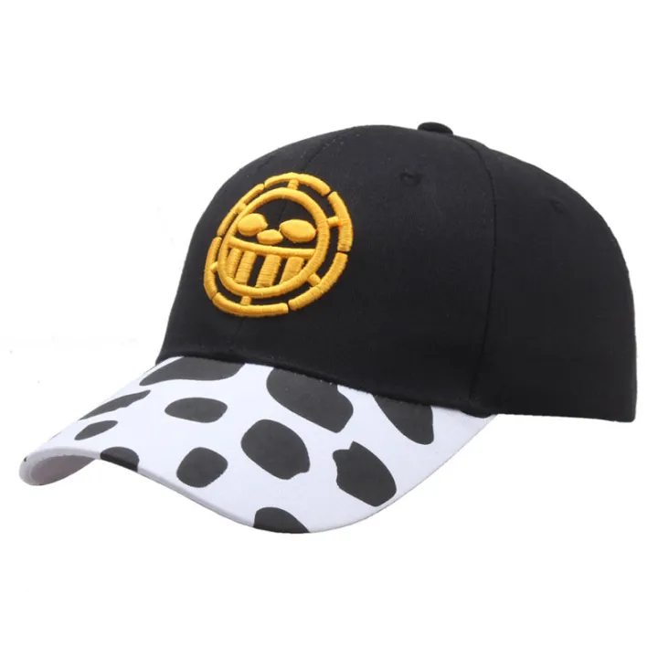 Anime%20Trafalgar%20Law%20Baseball%20Hat%20Cosplay%20Costumes%20Unisex%20White%20Spot%20Cap%20Accessories%20Eternal%20Memory%20Gift%20Prop%20-%20Image%202