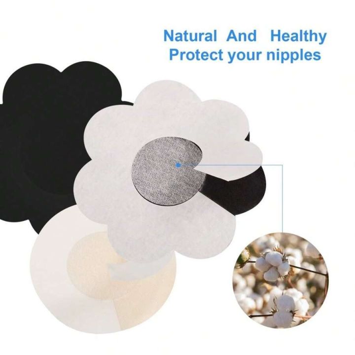 100%20Pcs%20Nipple%20Breast%20Covers%20Self%20Adhesive%20Disposable%20Flower%20Shape%20Nipple%20Pasties%20Stickers%20for%20Women%20Girls%20Ladies%20Party%20Dress%20-%20Image%203