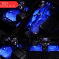 New LED Car Interior Ambient Foot Strip Light Kit Backlight 5V USB Auto Decorative Atmosphere Neon Lamp Vehicle Accessories. 