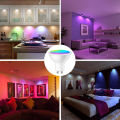 RGB LED Light Bulb 9W GU10 Graffiti WIFI Smart Bluetooth Bedroom Lamp Bulbs Adjustable Light. 