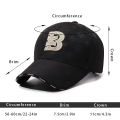 Baseball caps suitable for men and women, fashion sports caps, fashion embroidery, abstract logo, lightweight and portable design.