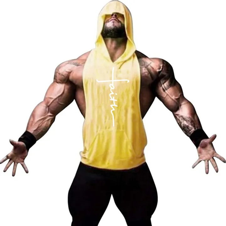 Muscle%20men's%20sports%20vest%20fitness%20top%20sleeveless%20vest%20men's%20fitness%20running%20sports%20casual%20comfortable%20refreshing%20hooded%20vest%20-%20Image%204