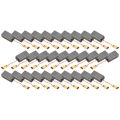30pcs Carbon Brushes For Bosch GWS6-100 Dongcheng S1M-FF03-100A Angle Grinder Circular Saws Power Tools Carbon Brushes Parts. 