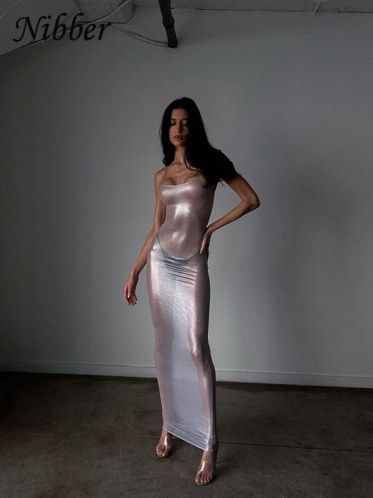 Nibber%20See%20Through%20Maxi%20Dress%20Women%20%20Strappy%20Dresses%20Body-shaping%20Vestido%20Female%20Stunning%20Hipster%20Attirewear%20Clothing%20-%20Image%205