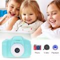 Mini Digital Camera, Selfie Video Camera Toy Camera, 40MP, Environmental Material, for Boys Girls (Green). 
